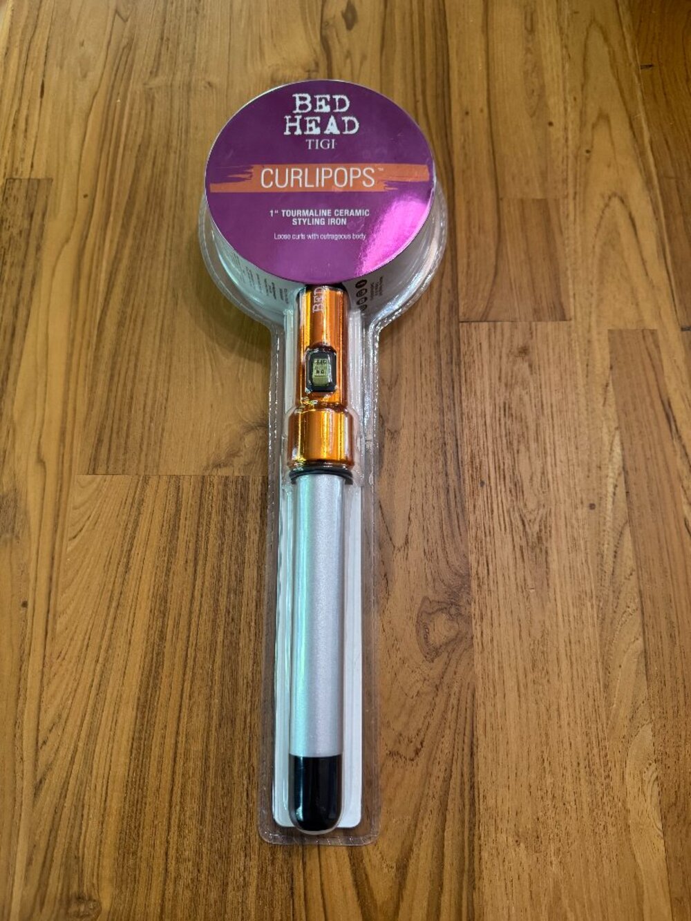 Bedhead TIGI 1" Tourmaline Ceramic Styling Iron Curlipops